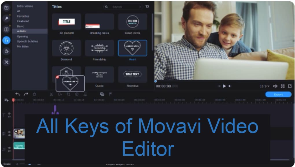 activation key for movavi video editor plus