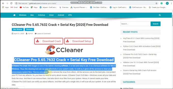CCleaner 5.66.7716 Pro Serial Key