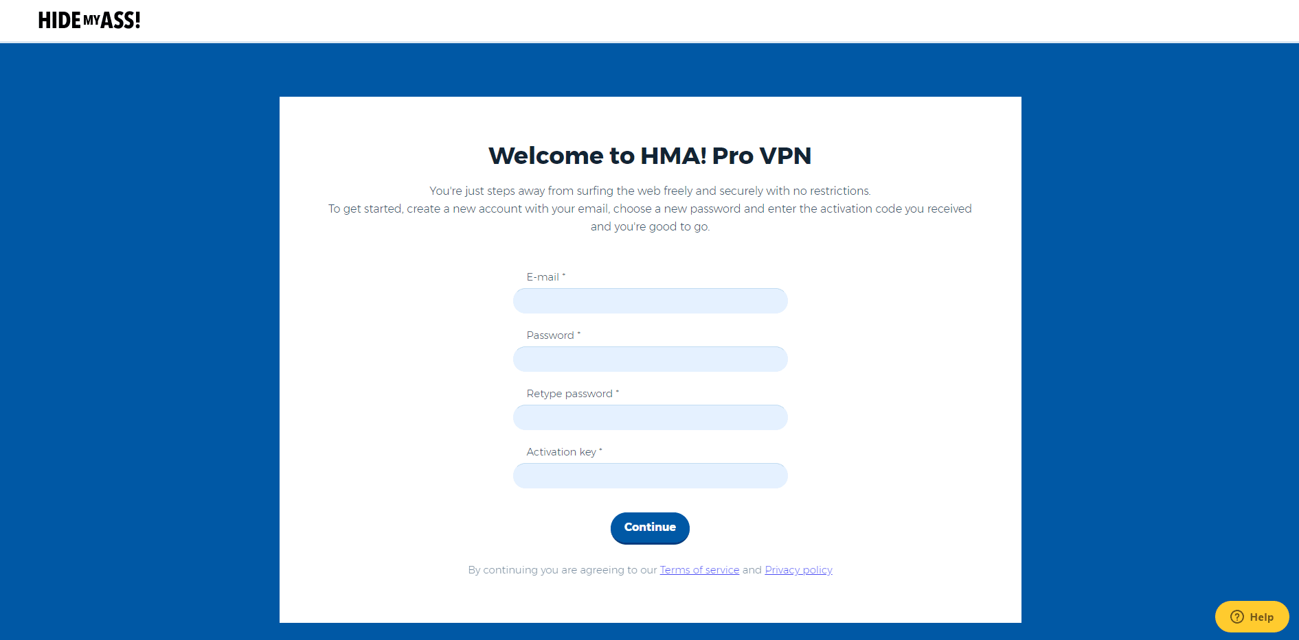 Serials HMA   Hide My Ass VPN serial key or number