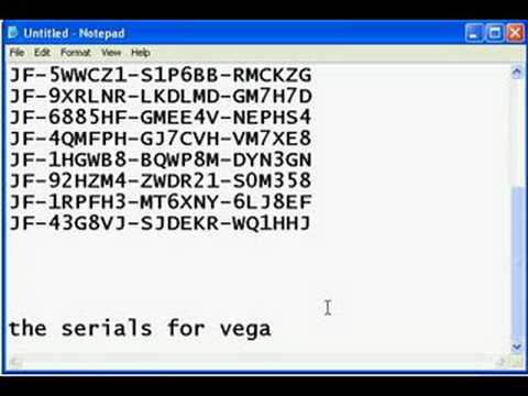 serial number for sony vegas pro 16
