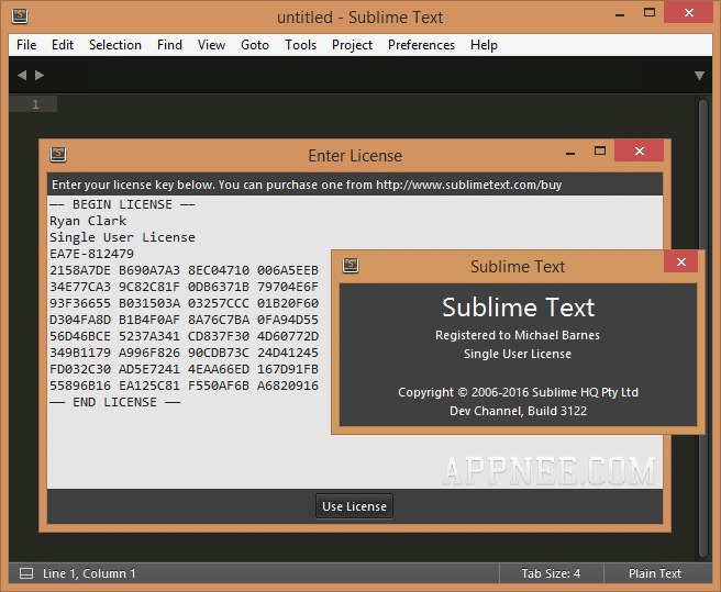 sublime text license multiple computers