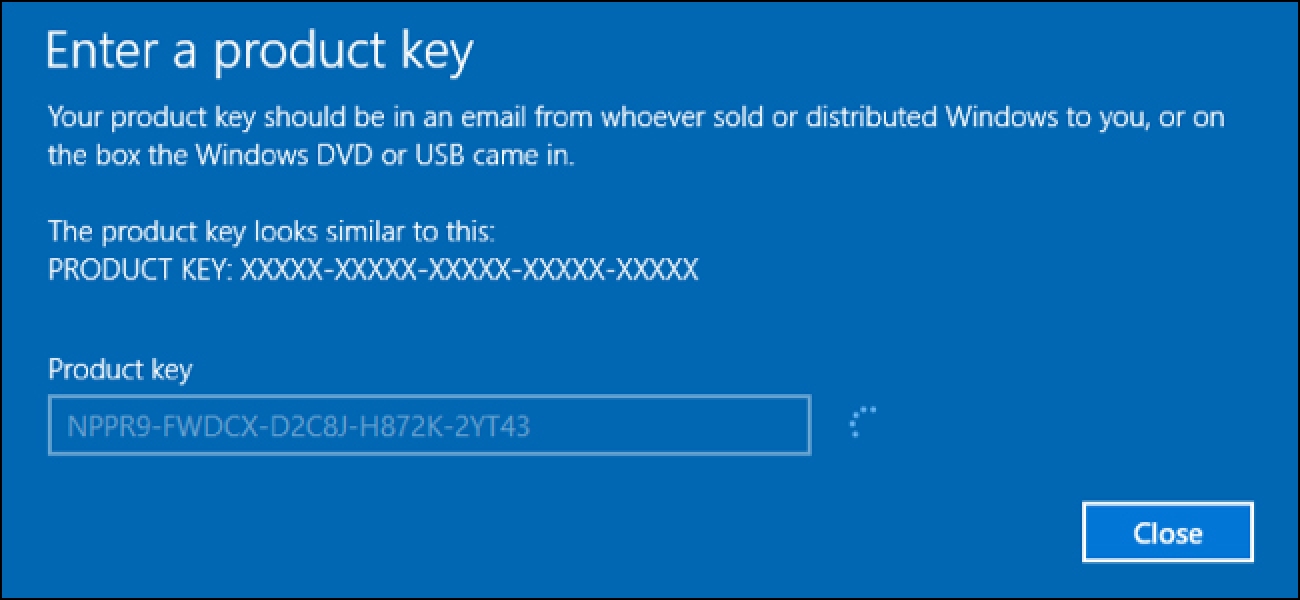 windows 10 pro cant find office key