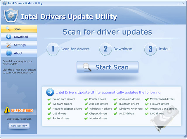 Intel Driver Update Utility Full Crack 100% Working + License Key