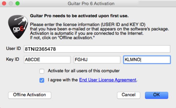 Guitar Pro 6 License Key Free