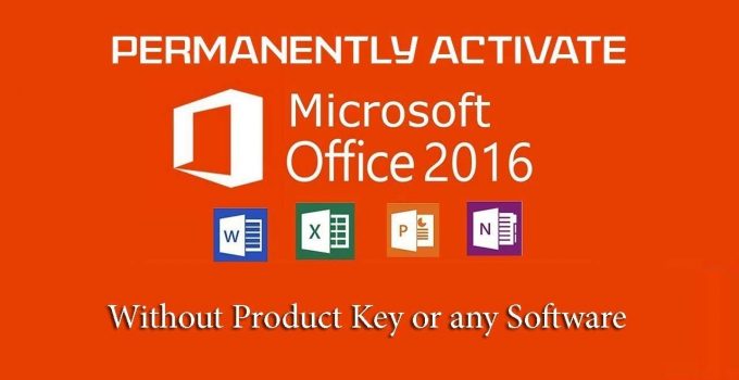 Microsoft Office Professional 2016 Product Key