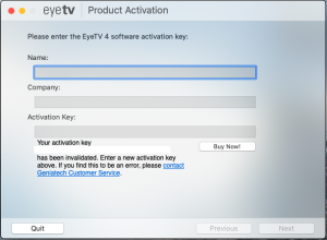 EyeTV 4 Activation Key