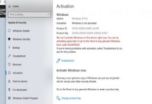 Lenovo Windows 10 Activation Key