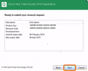 Quick Heal Total Security Serial Key