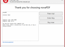 NovaPDF Serial Key