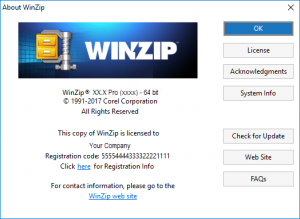 WinZip 26.0 Pro Crack With Activation Key With TXT File