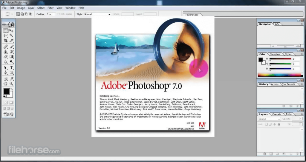 adobe photoshop 7 crack version download