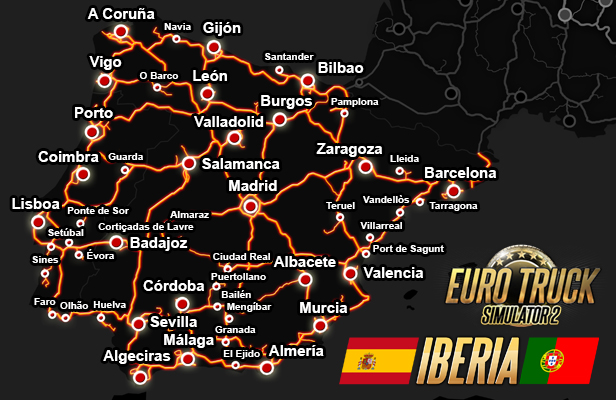 Euro Truck Simulator 2 Iberia Crack With Activation Key TXT File Free Download
